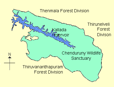Map of Chenduruny